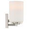 Access Lighting Sienna, 4 Light Vanity, Brushed Steel Finish, Opal Glass 62624-BS/OPL - alternate 5